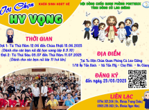 KHÓA SINH HOẠT HÈ 2025-TD.CÙ LAO GIÊNG 